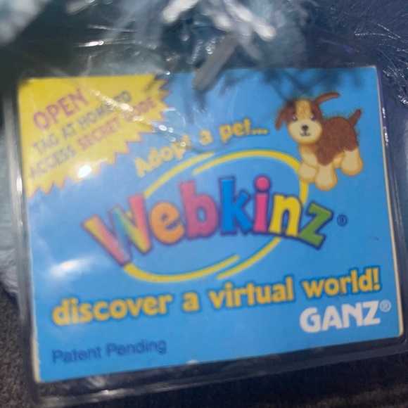 WEBKINZ Ganz Baby Blue plush Hippo HM009 Hang/But tag no code stuffed animal - Picture 12 of 15